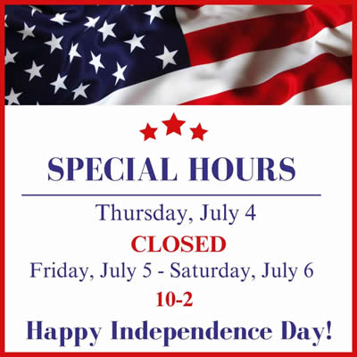 4th of July Hours - The Fashion Post