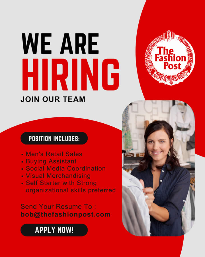 Hiring - The Fashion Post - Job Opening